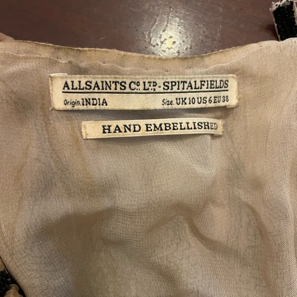 All Saints Embellished Dreamcatcher Dress - Picture 5 of 5